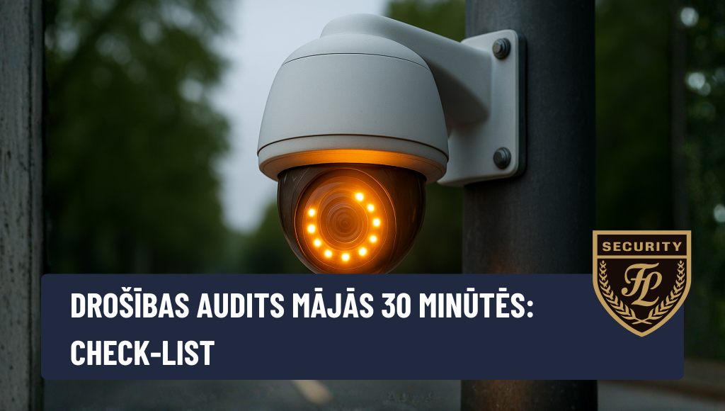 Drošības audits mājās 30 minūtēs: check-list, ko katram īpašniekam vajadzētu iziet.